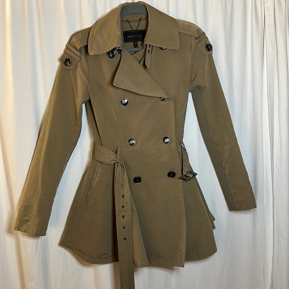 BCBGMaxAzria “CHLOE” Trench Coat - Size XS